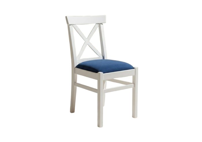 White X Chair