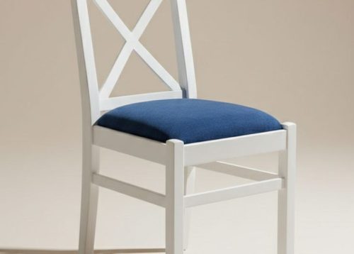 White X Chair
