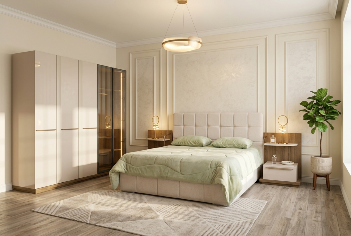 Whitey Master Bedroom